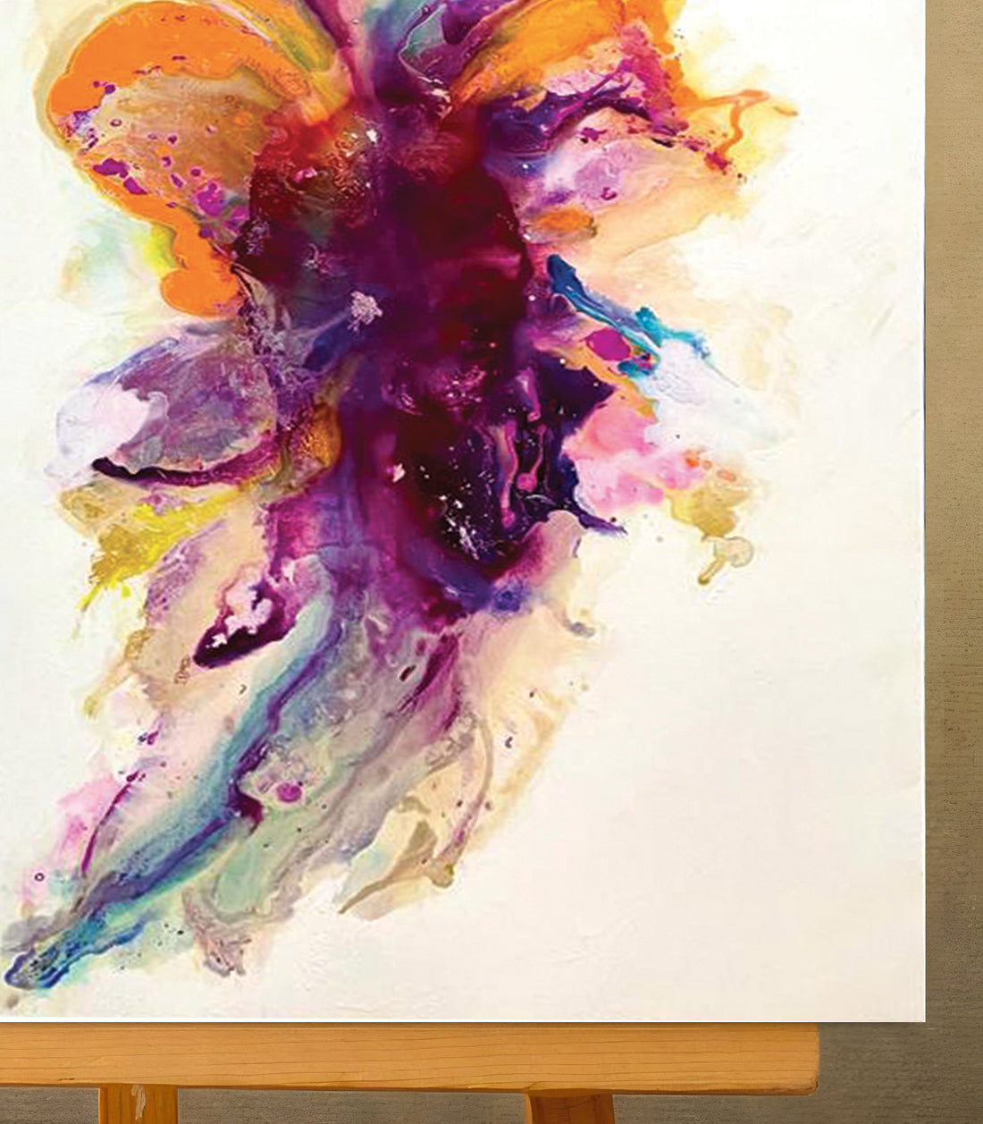 Emotive - signé par l'artiste Yasmine BNN.