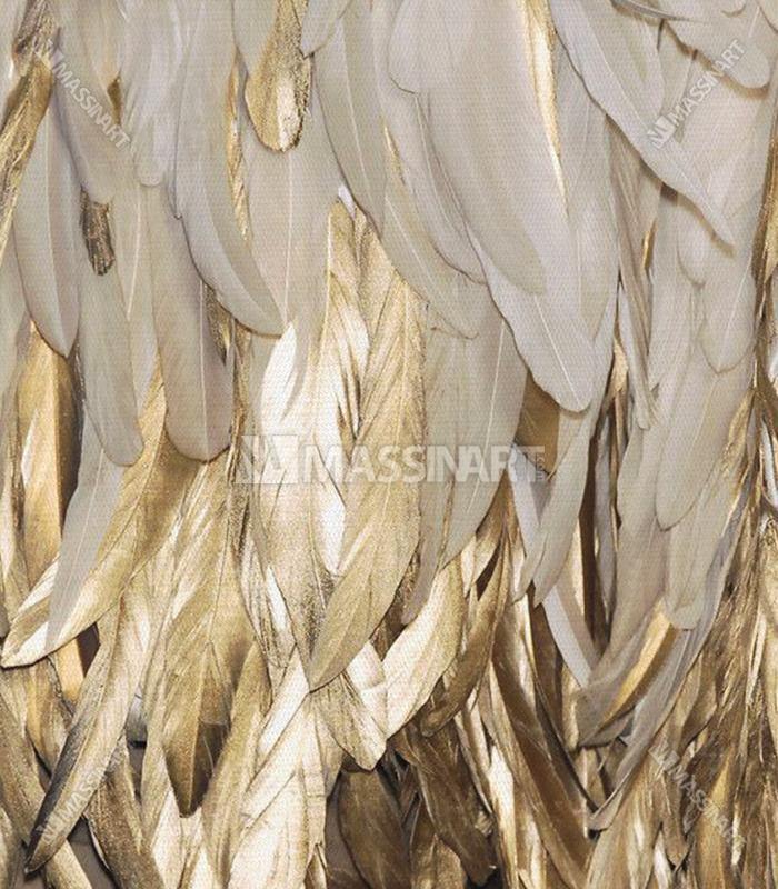 Ailes d'ange dorées - Caisse Américaine - Massinart.ma  décoration murale au Maroc