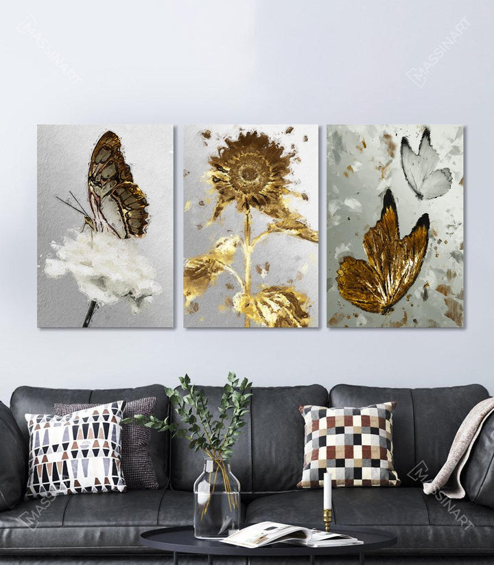 Tableau décoratif Rebirth - Décoration triptyque - Massinart.ma  décoration murale au Maroc