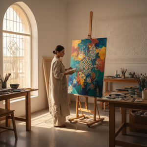 Artiste peintre Maroc : Découvrez les talents uniques sur Massinart.ma