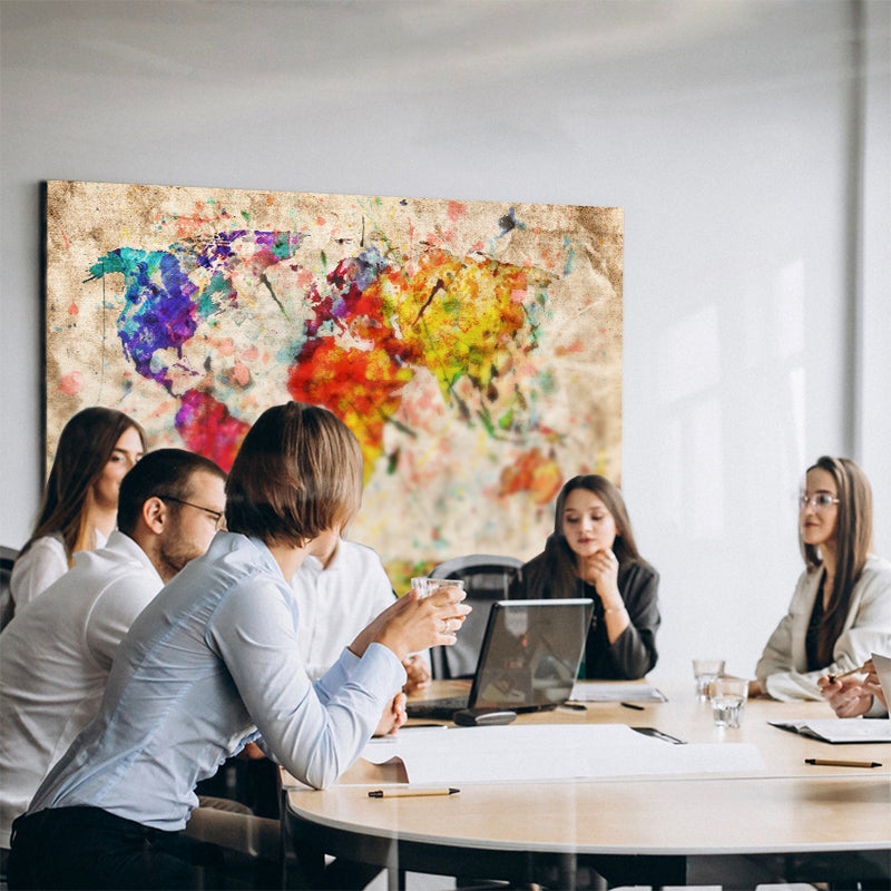 L'impact puissant des tableaux dans les espaces de travail au Maroc