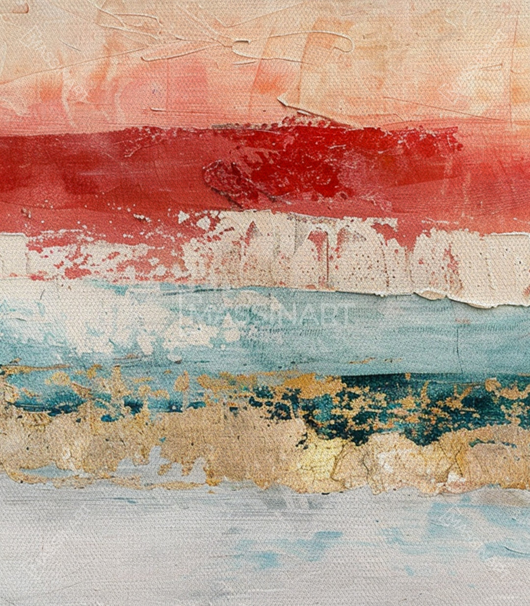 tableau abstrait maroc