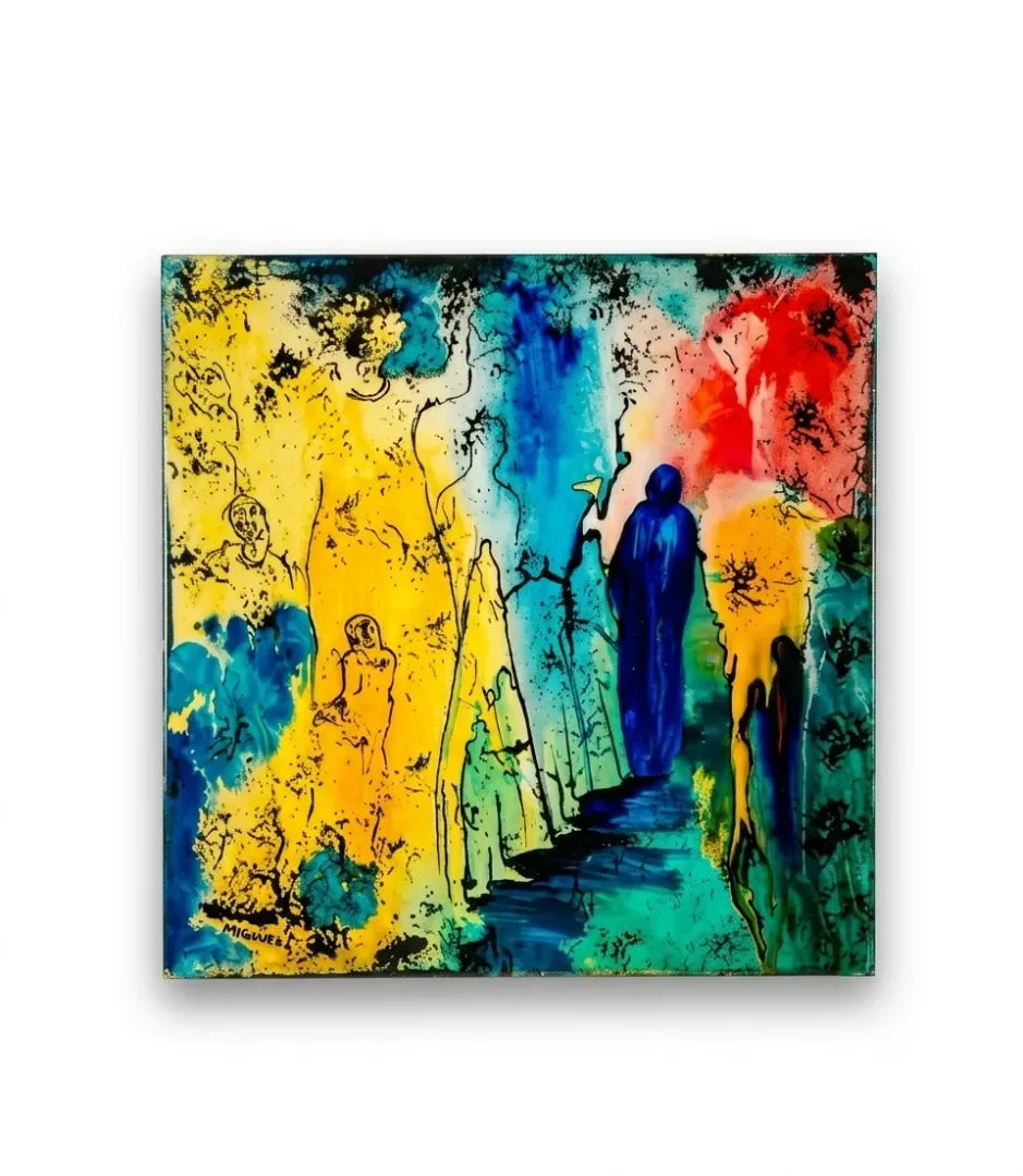 Silent Passage - signe par l'artiste "Azeddine Melouani"