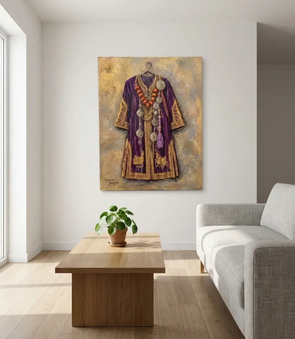 Parure d’Âme - signe par l'artiste "Chaymae Boukouk"