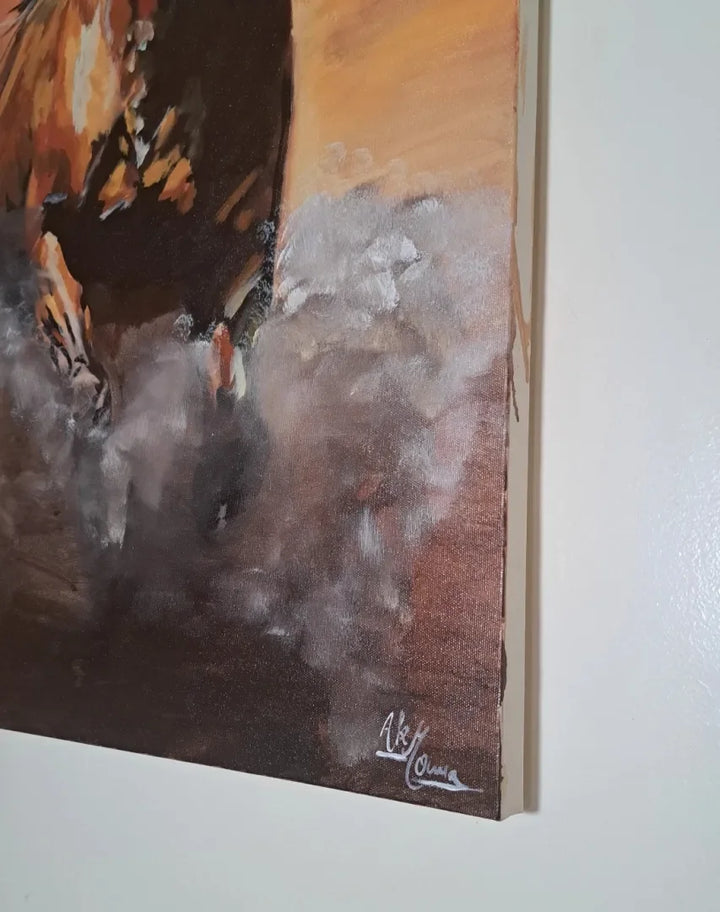 Leyth - signe par l'artiste "Mouna Akebli"
