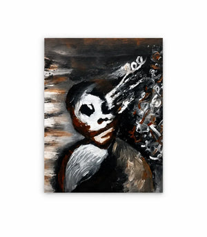 Pensées en quête de liberté - signe par l'artiste "AYOUB RAJI"