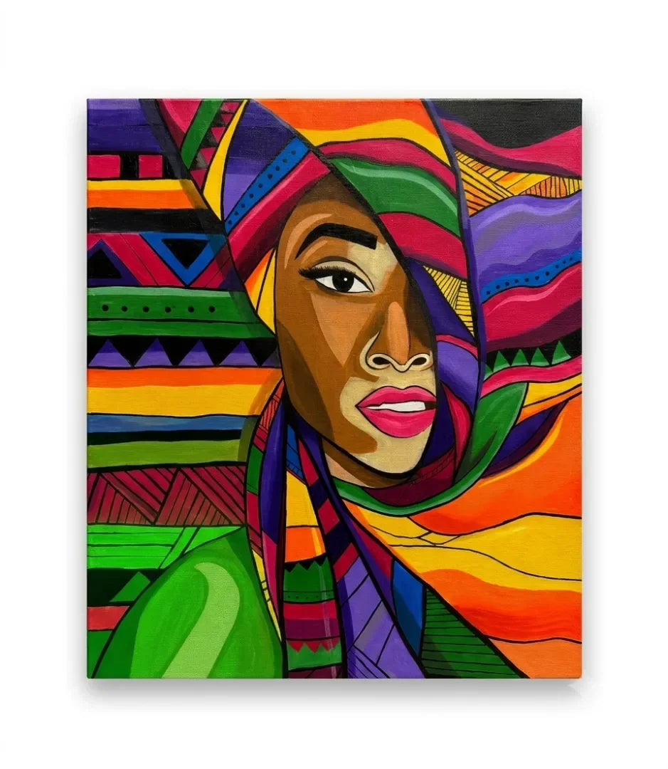 Fragments d'Identité - signe par l'artiste "Chaymae Boukouk"