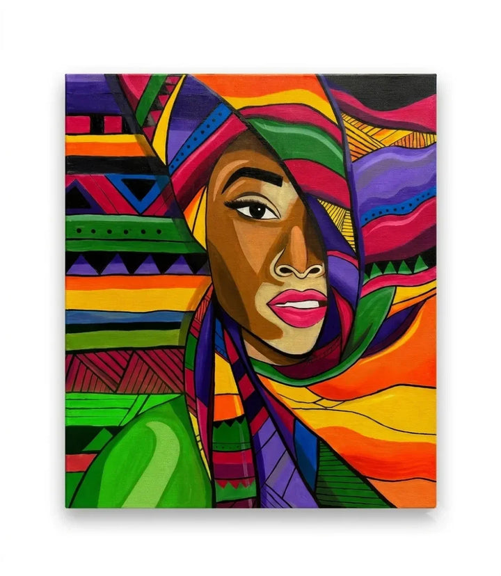 Fragments d'Identité - signe par l'artiste "Chaymae Boukouk"