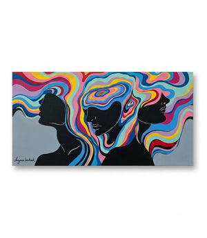 Les Couleurs de l'Esprit - signe par l'artiste "Chaymae Boukouk"