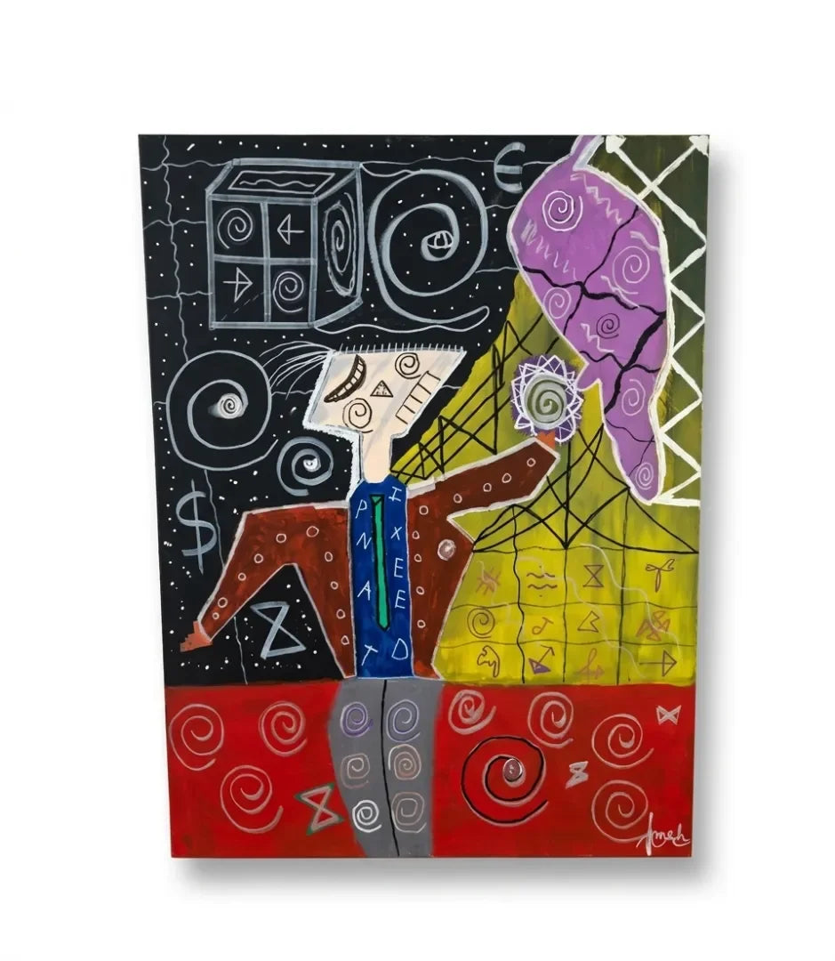 La spirale - signe par l'artiste "Mehdi Chtioui"