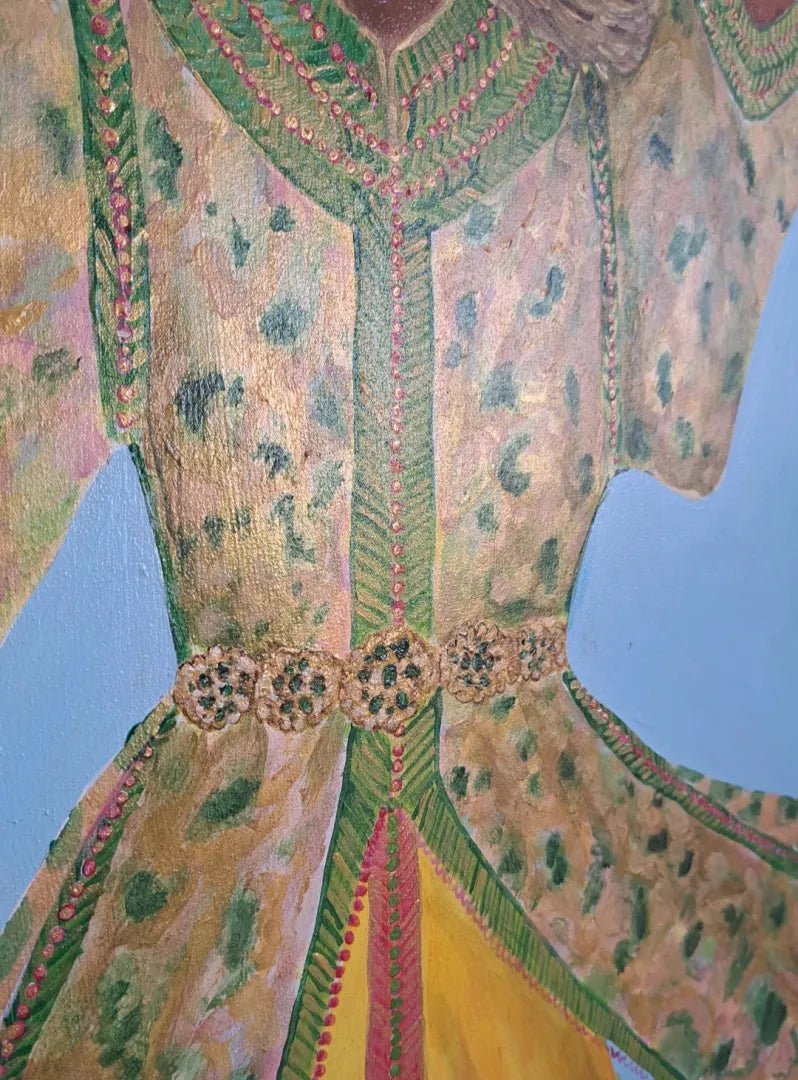 Symphonie de liberté - signe par l'artiste "Mouna Akebli"