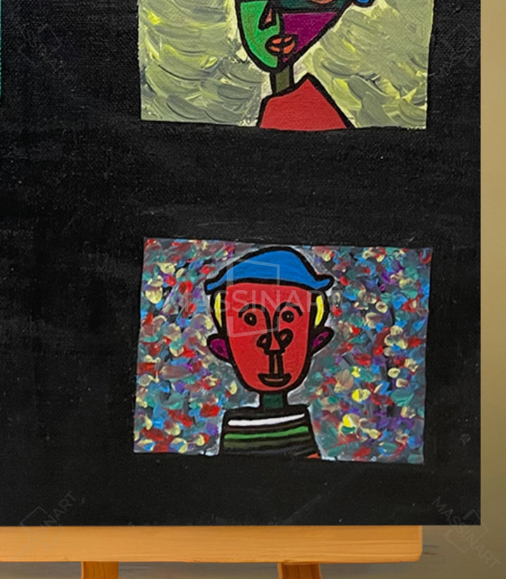 Le cœur du quartier - signé par l'artiste Safae El OHB – Massinart
