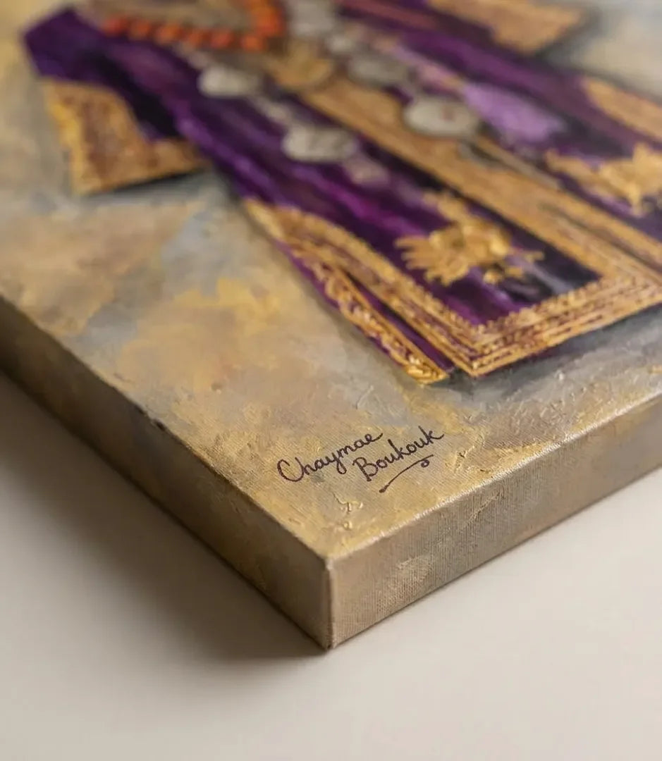 Parure d’Âme - signe par l'artiste "Chaymae Boukouk"