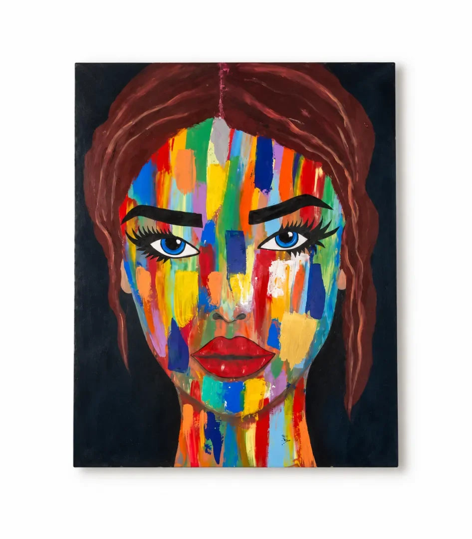 L’IDENTITÉ EN COULEURS - signe par l'artiste "Ilhame Taki"