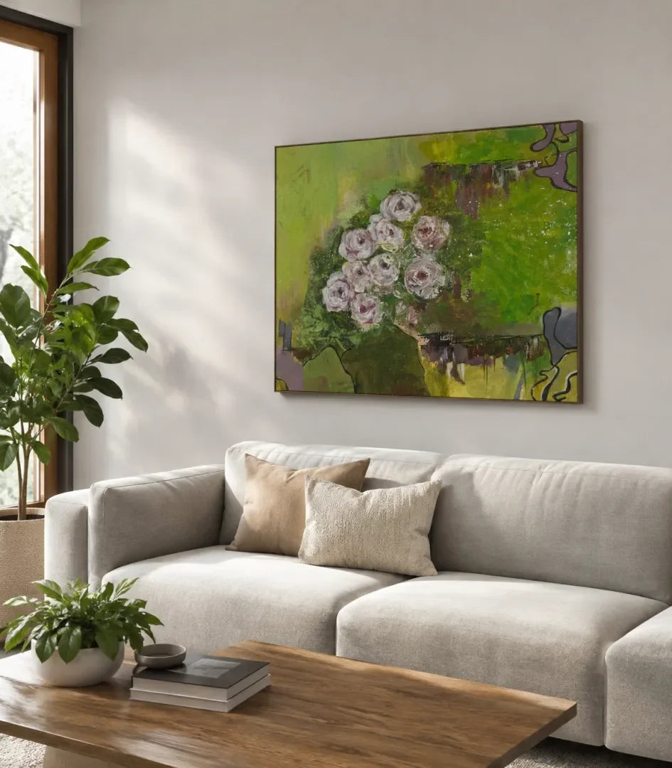beau chaos - signe par l'artiste "Nisrine Amroug"