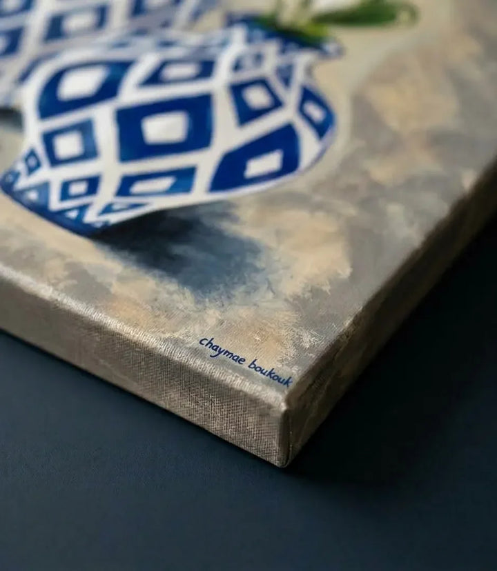 Élégance Intemporelle - signe par l'artiste "Chaymae Boukouk"