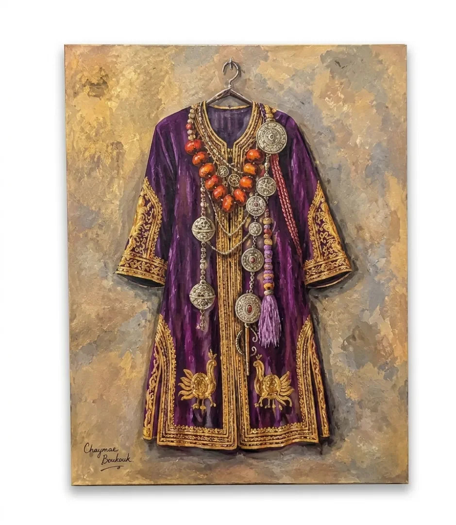 Parure d’Âme - signe par l'artiste "Chaymae Boukouk"