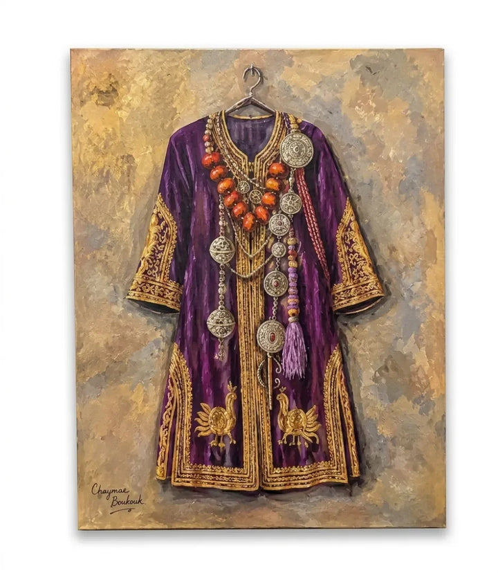 Parure d’Âme - signe par l'artiste "Chaymae Boukouk"
