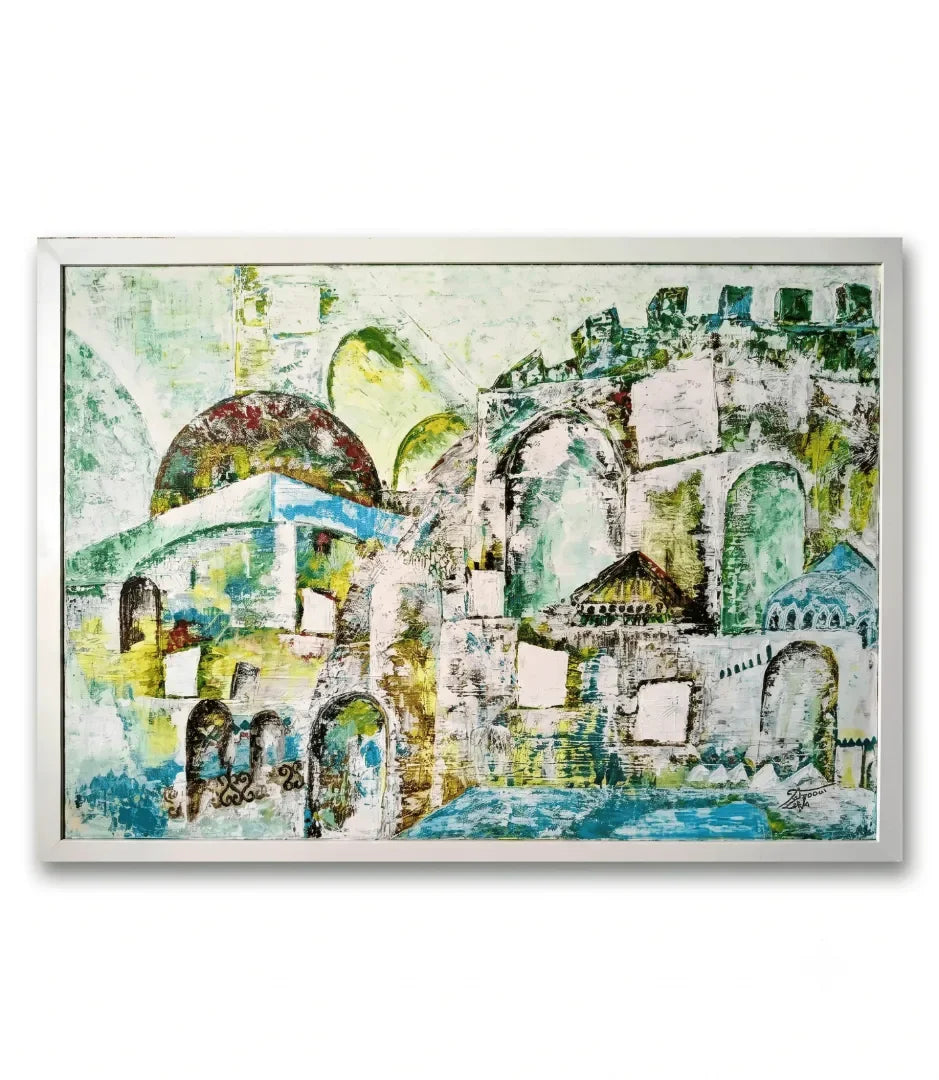 Nostalgia - signe par l'artiste "Latifa Tahraoui"