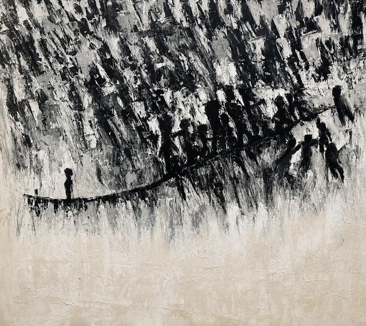 La foule et l’absent