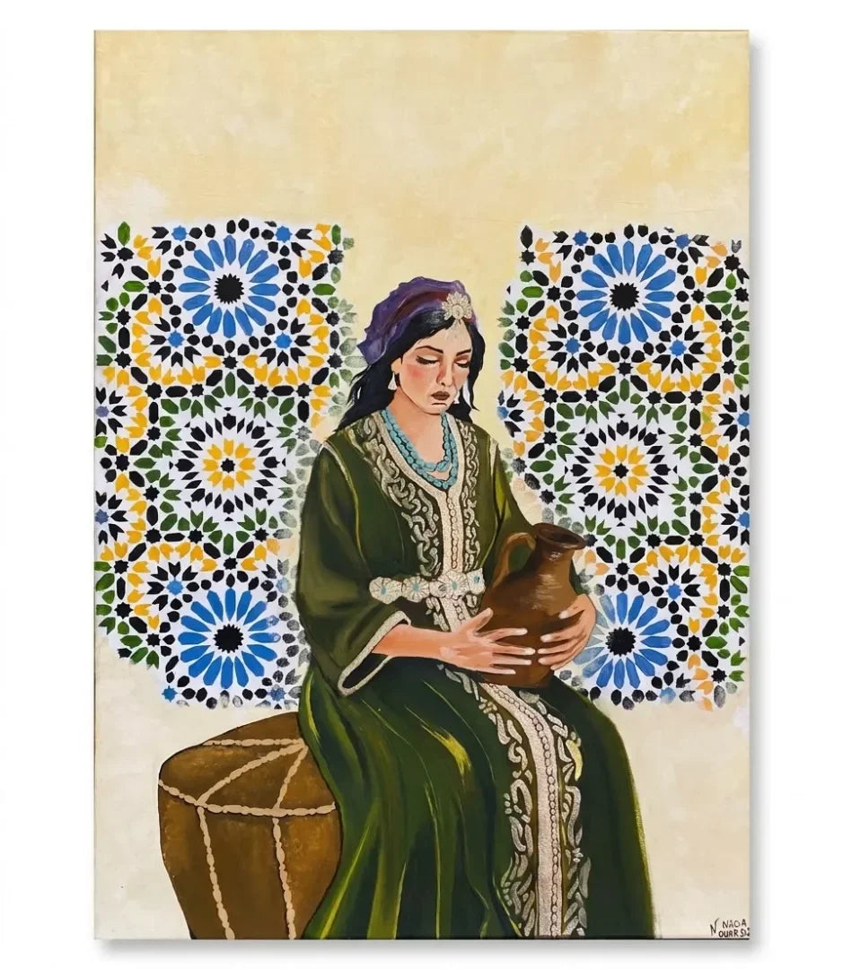 L’Âme du Maroc - signe par l'artiste "Nada OUARDI"
