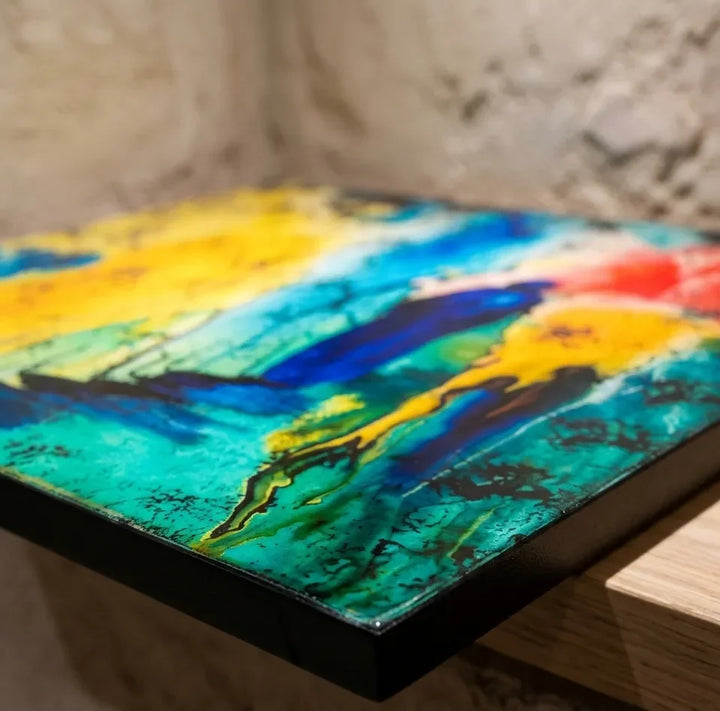 Silent Passage - signe par l'artiste "Azeddine Melouani"