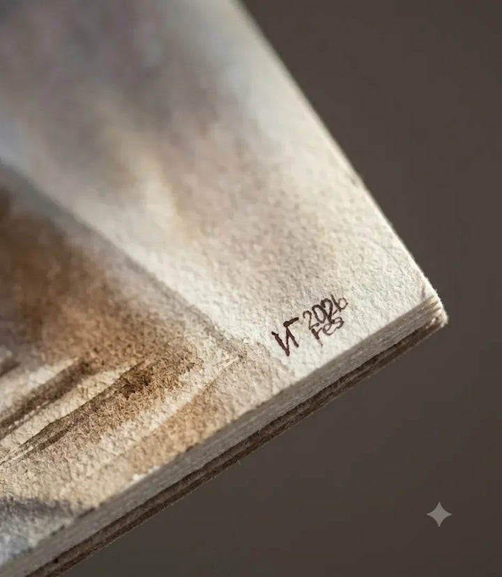 L’empreinte du temps - signe par l'artiste "Iryna Grytsenko"