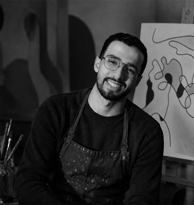 AYOUB RAJI — artiste peintre marocaine