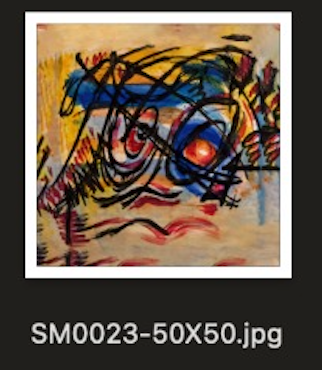 SM0023-50X50 بجودة ديلوكس مع إطار ذهبي