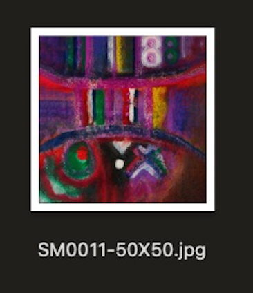 SM0011-50X50 بجودة ديلوكس مع إطار ذهبي
