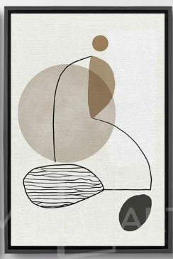 TD188-C 60X90/premium/cadre noir