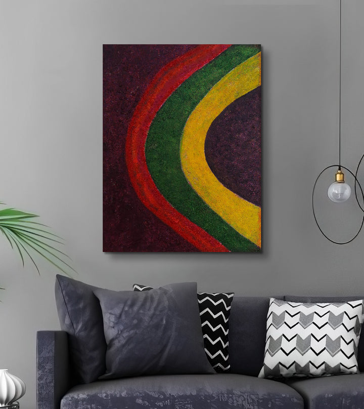 Jardin Arc-en-ciel- signé par l'artiste Nada ZR. – Massinart