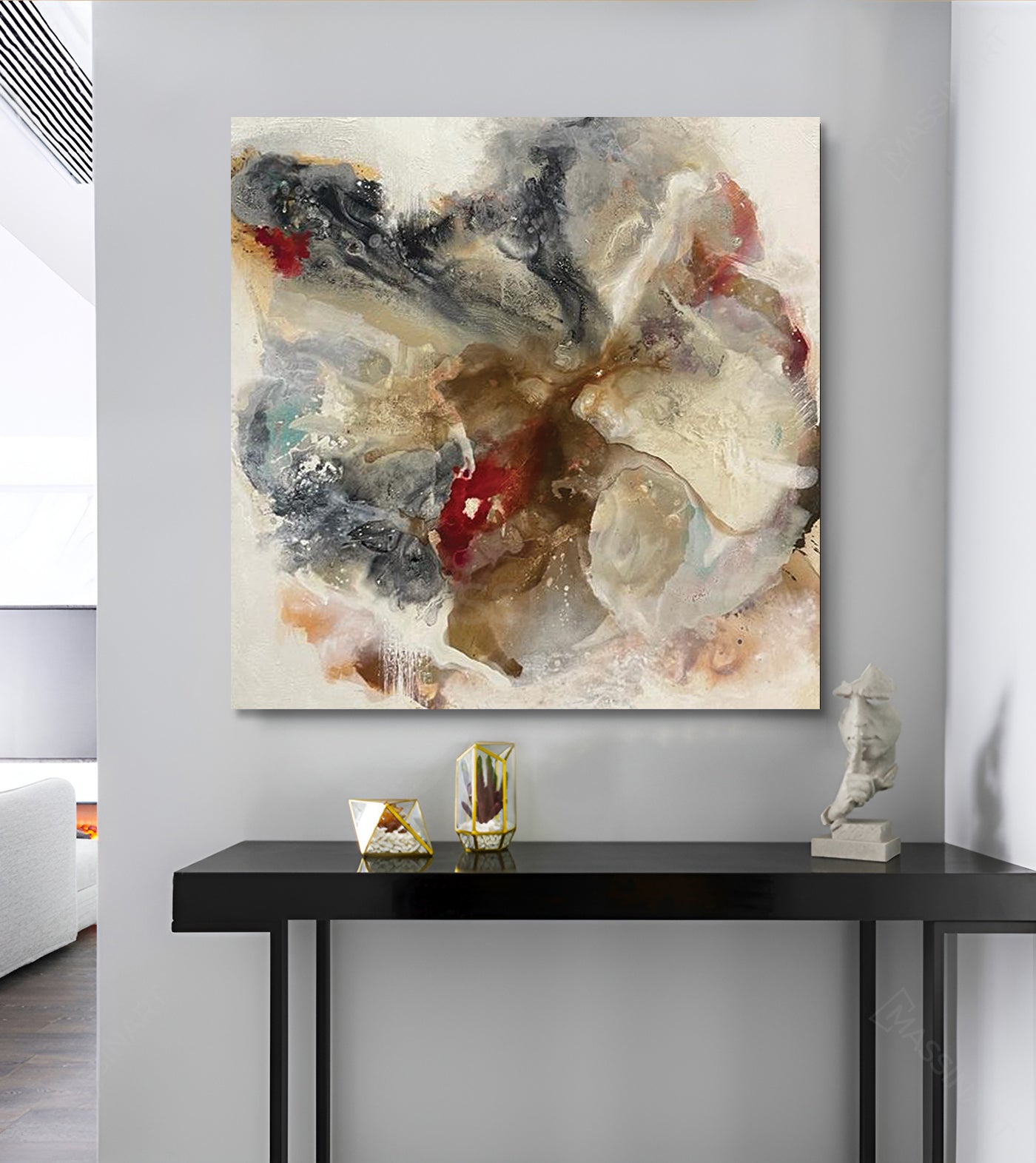 Féminin sacré - signé par l'artiste Yasmine BNN.