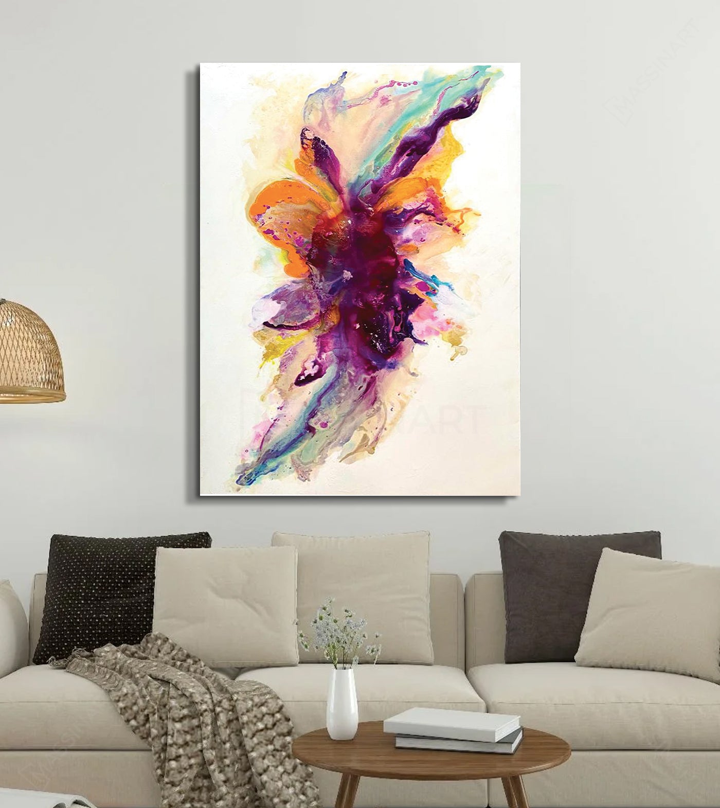 Emotive - signé par l'artiste Yasmine BNN.