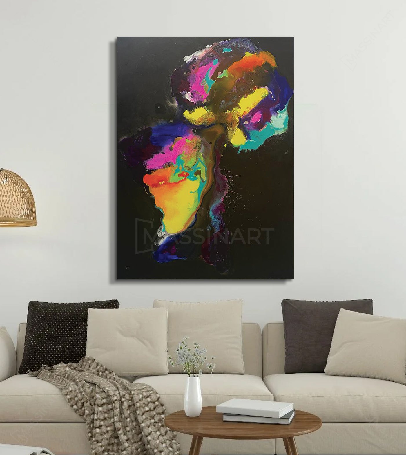 En transparence - signé par l'artiste Yasmine BNN.