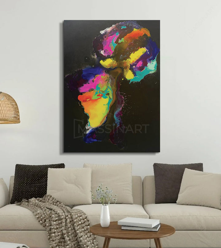 En transparence - signé par l'artiste Yasmine BNN. – Massinart