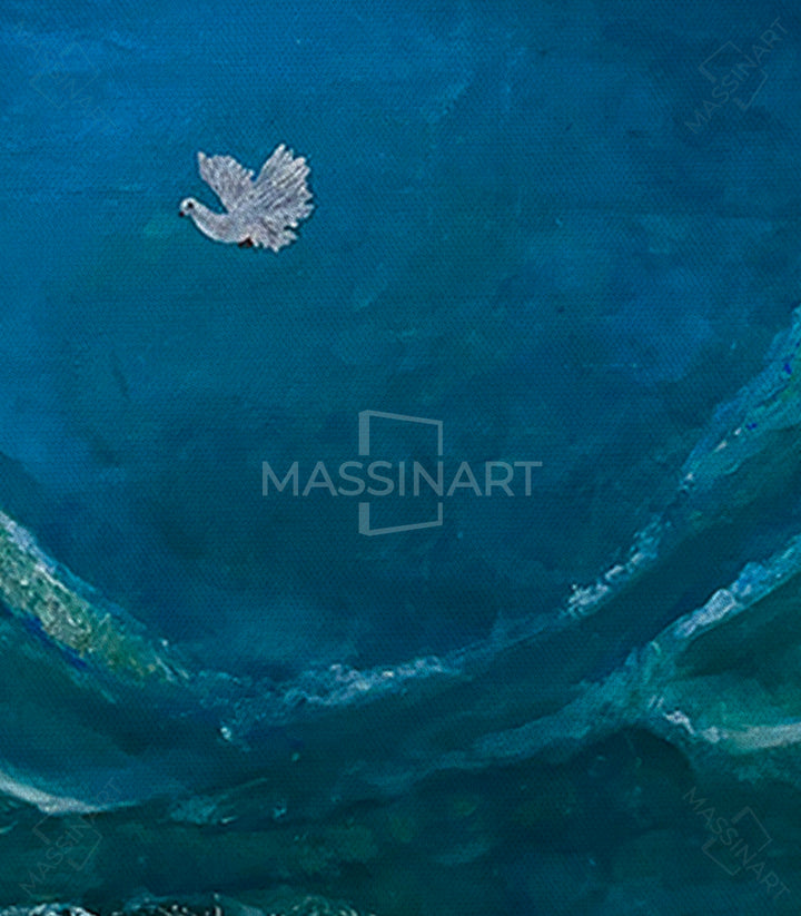 Murmures de l'océan - signé par l'artiste Safae El OHB – Massinart
