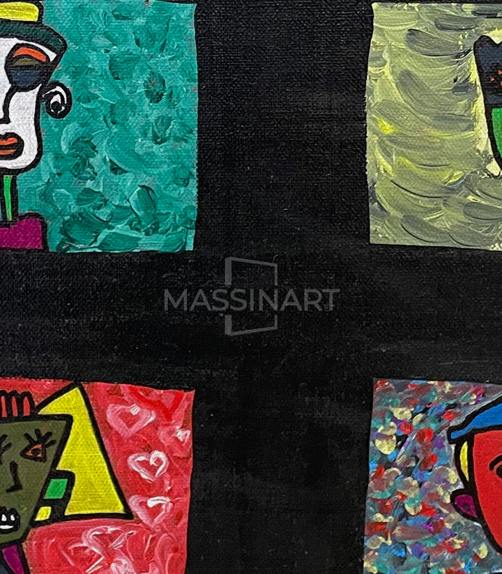 Le cœur du quartier - signé par l'artiste Safae El OHB – Massinart