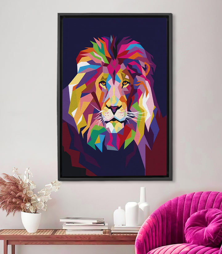 Colorful Lion