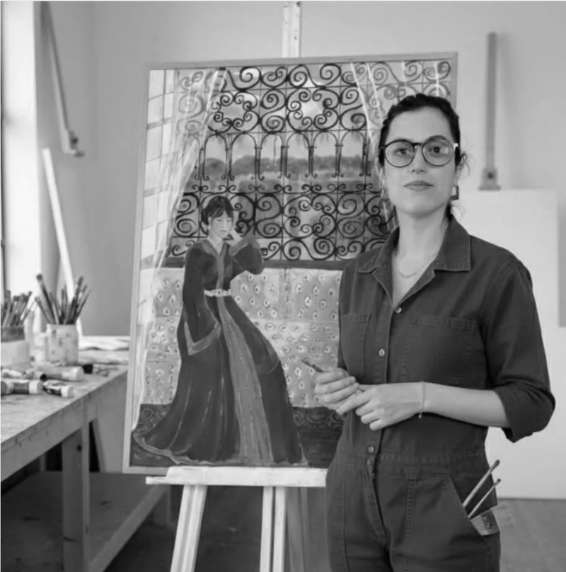 Mouna Akebli — artiste peintre marocaine