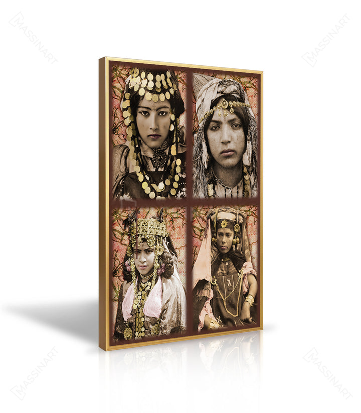 Tableau Berber Tribe Massinart