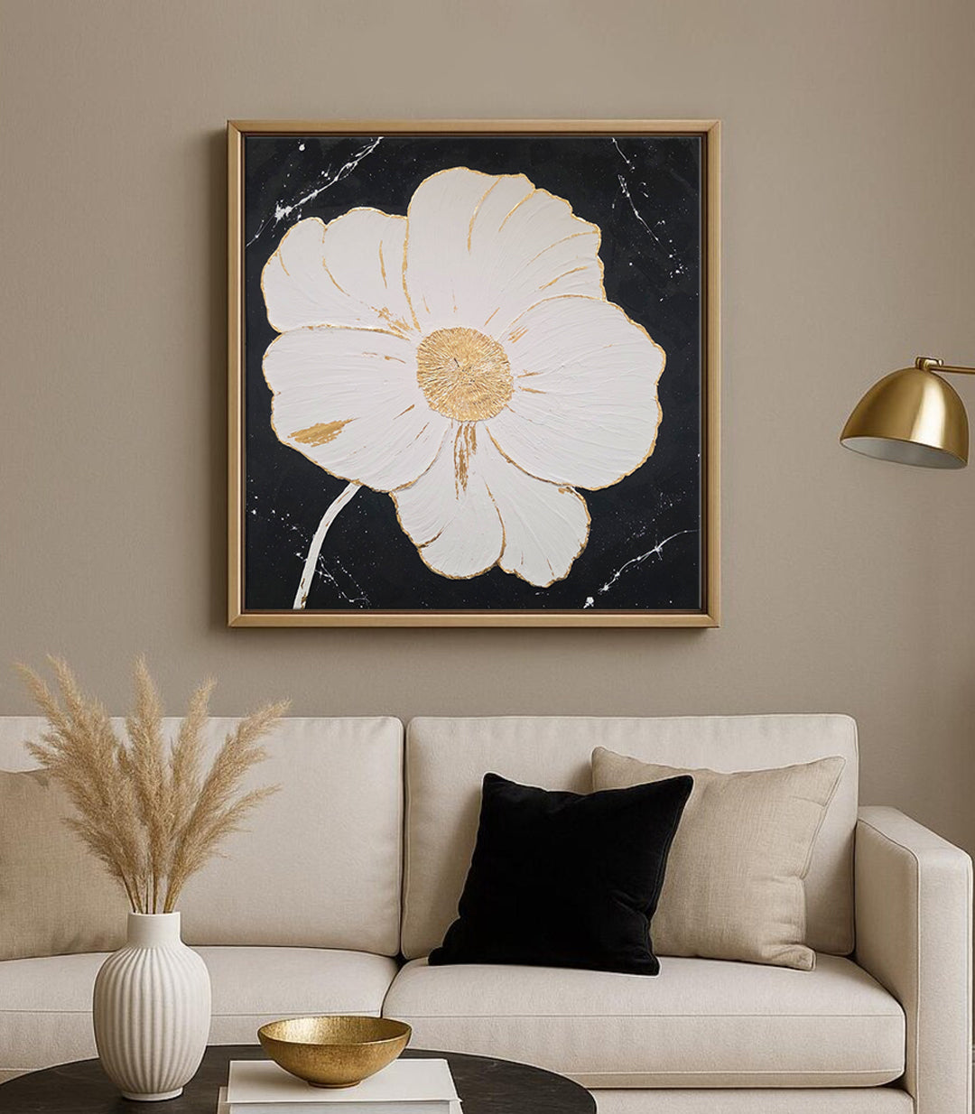 Corazón de Oro - signé par l'artiste Dina ZR. – Massinart