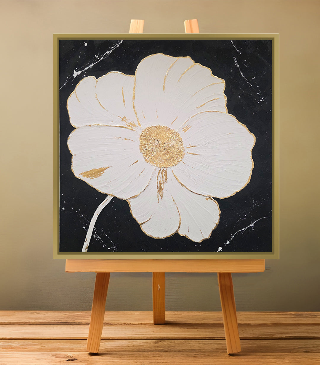Corazón de Oro - signé par l'artiste Dina ZR. – Massinart