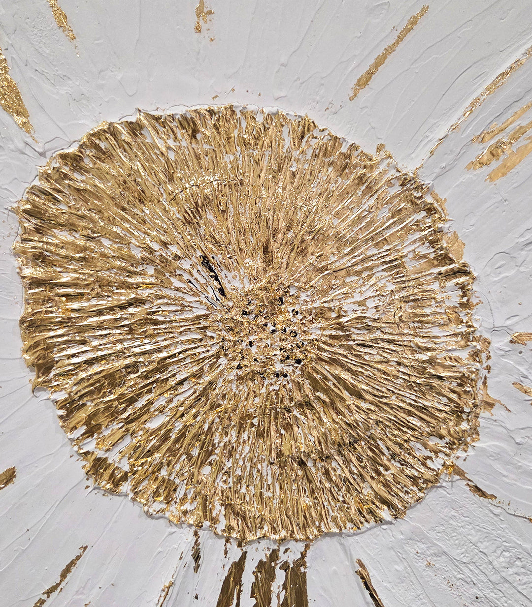 Corazón de Oro - signé par l'artiste Dina ZR. – Massinart