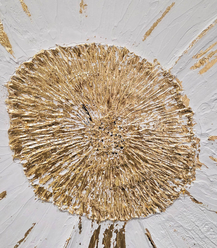 Corazón de Oro - signé par l'artiste Dina ZR. – Massinart