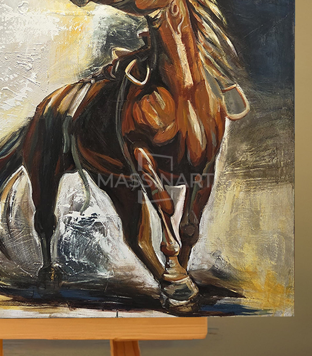 Courage - signé par l'artiste Samira AKR.