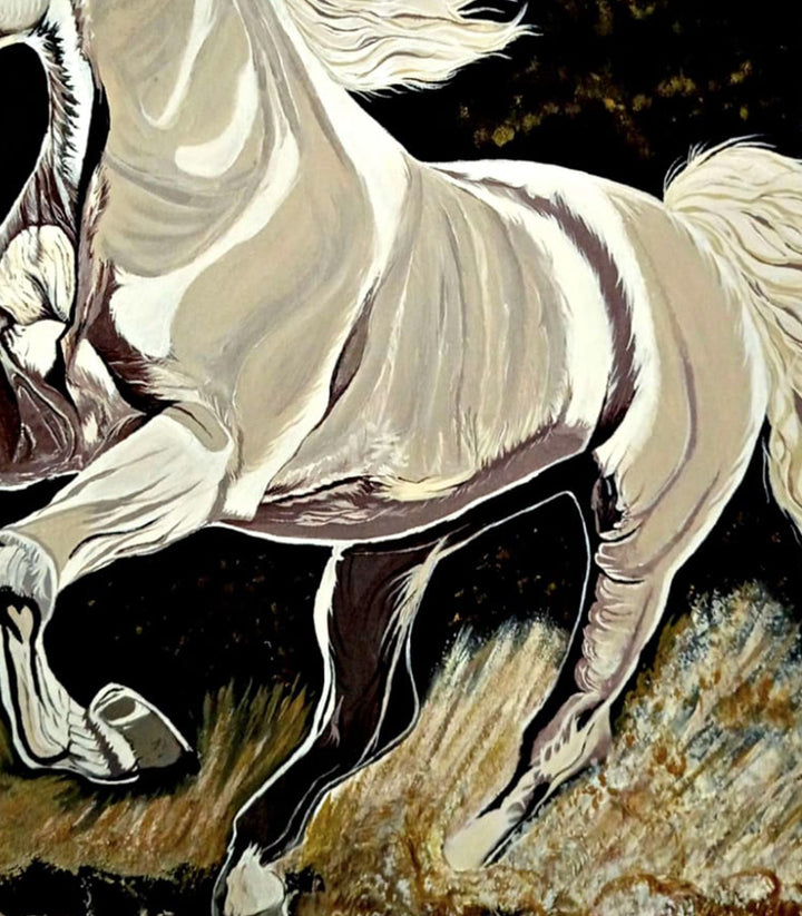 La liberté sauvage - signé par l'artiste Chaymae Boukouk – Massinart