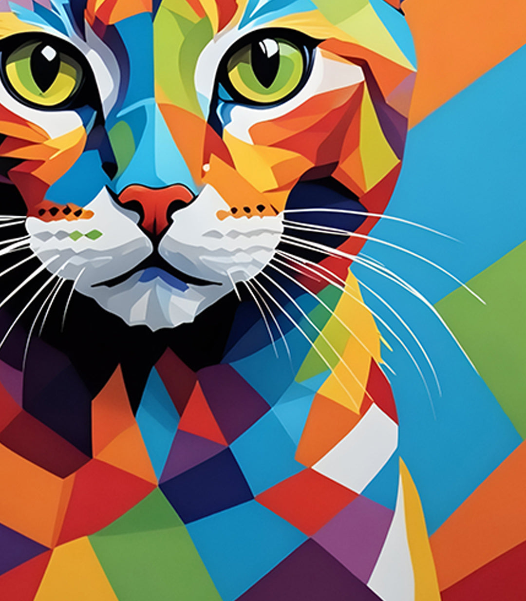 Les couleurs de la vie - signé par l'artiste Chaymae Boukouk