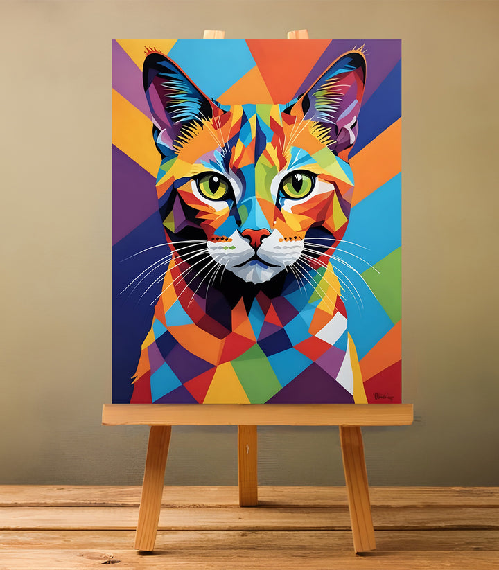 Les couleurs de la vie - signé par l'artiste Chaymae Boukouk