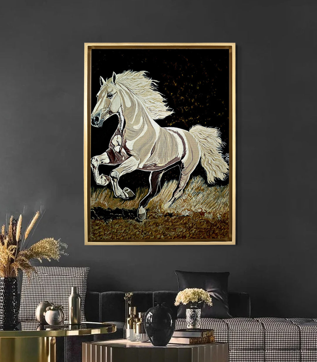 La liberté sauvage - signé par l'artiste Chaymae Boukouk